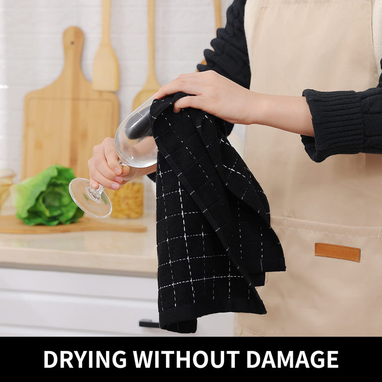 100% Cotton Terry Kitchen Towels (4 Count)