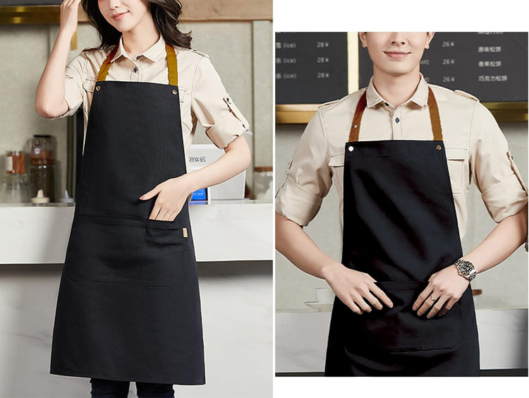 Personalized Custom Aprons Custom Adjustable Kitchen Cooking Aprons Hair Stylist Cafe Work Aprons For Men And Women