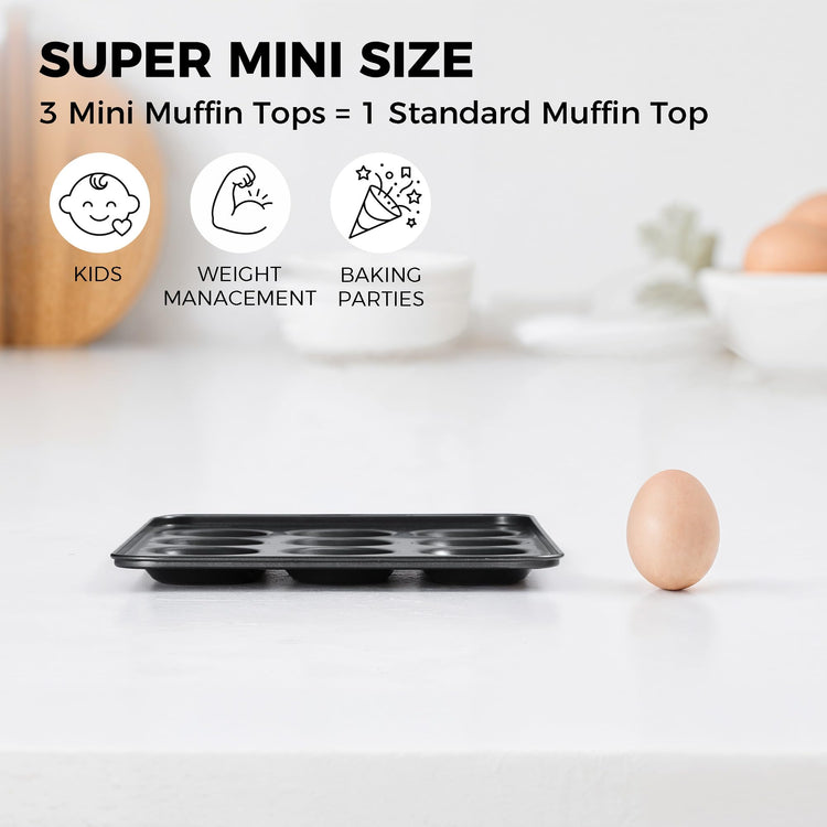 Mini Muffin Top Pan for Baking
