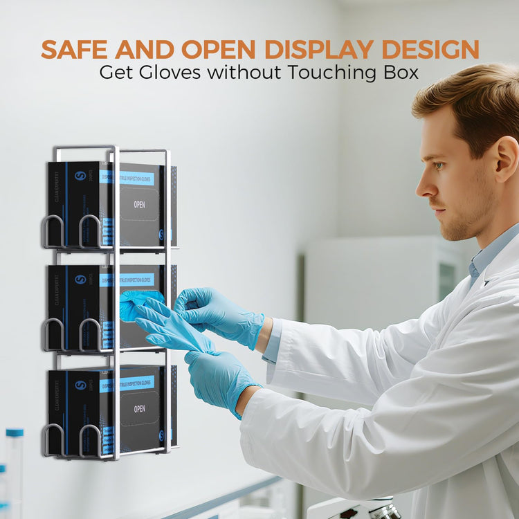 Glove Holder Dispenser for Wall Mount