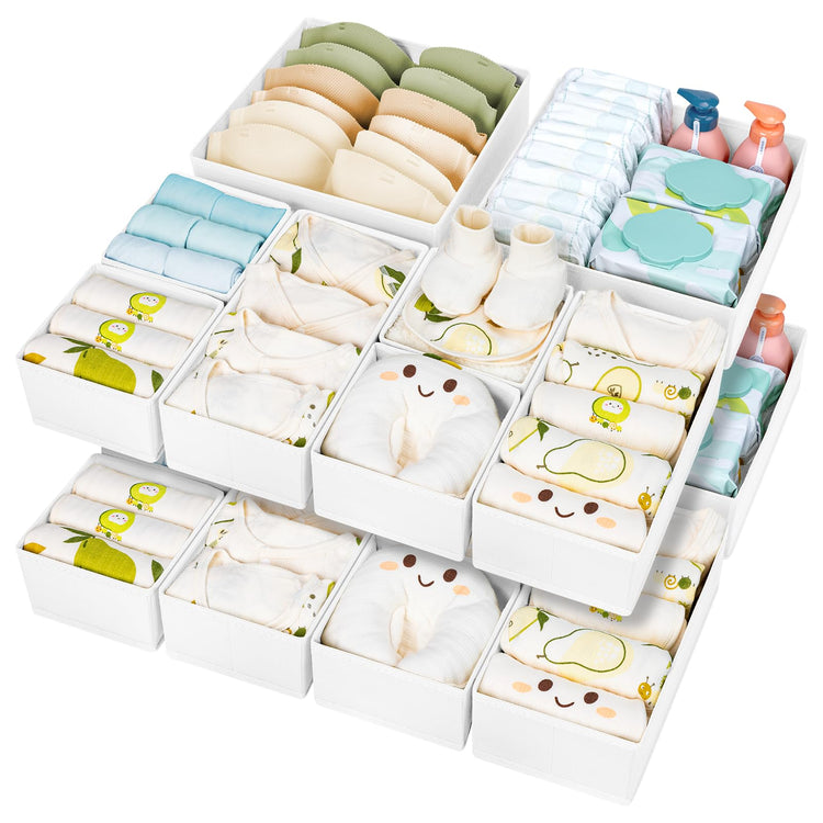 Drawer Organizer Clothes 15 Pack (15 Count)