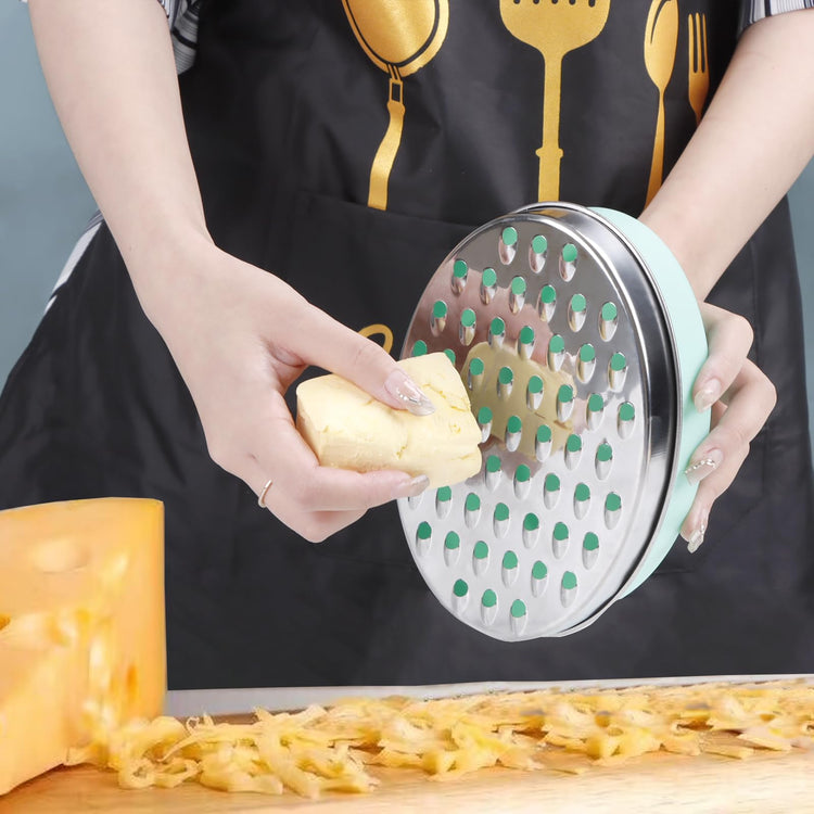 Cheese Grater Citrus Lemon Zester with Food Storage Container & Lid
