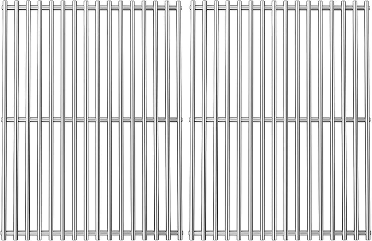 Orgneas 17.5 Inch Grill Grates for Weber Spirit 300 Series, Genesis Silver/Gold/Platinum B/C, Genesis 1000-3500, I - IV, 7638, 7639, Stainless Steel Cooking Grate Replacement Parts for Gas Grills