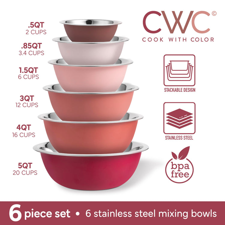 Stainless Steel Mixing Bowls Set