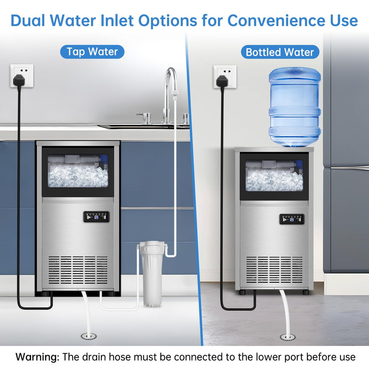 150LBS Undercounter Commercial Ice Maker