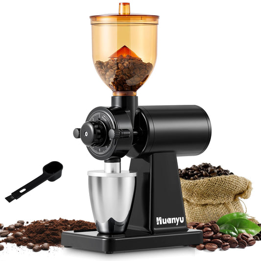 Flat Burr Coffee Grinder