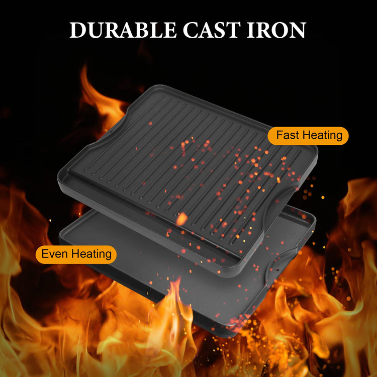 Cast Iron Cooking Griddle for Camp Chef