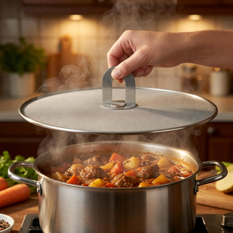 Splatter Screen for Frying Pan