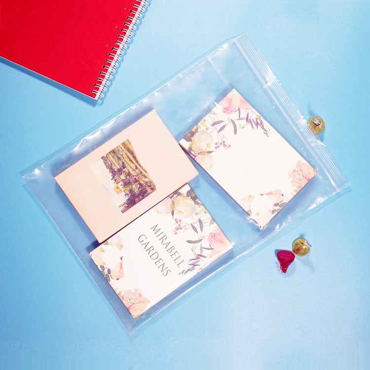 1000 Count 9" x 12" Zip Bags