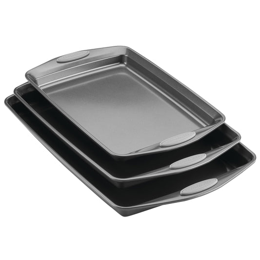 Bakeware Nonstick Cookie Pan Set (3 Count)