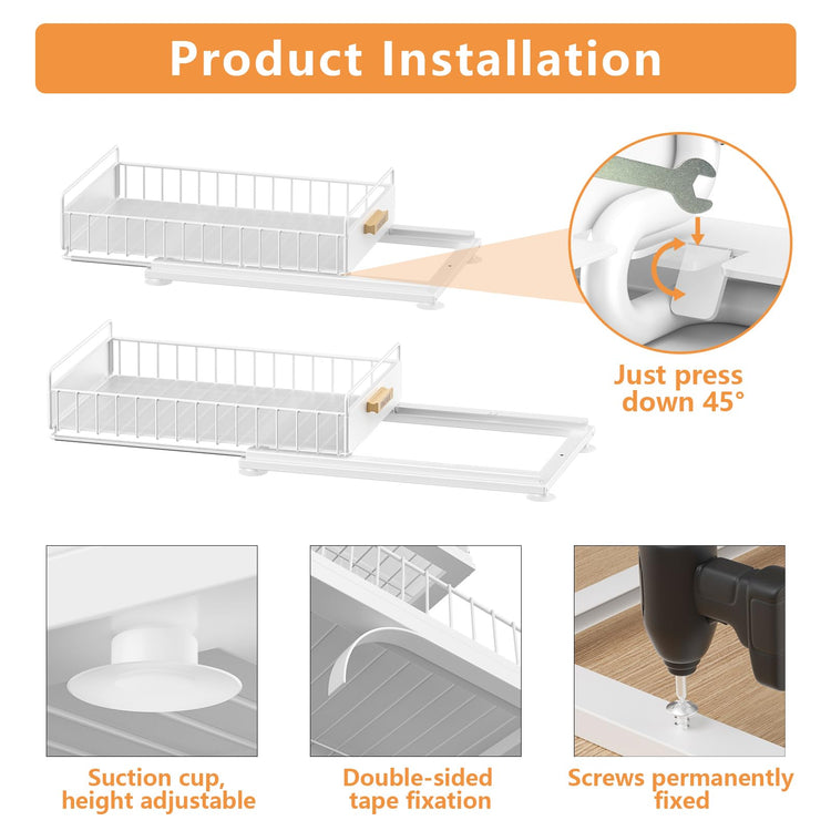 Under Sink Organizer (2 Count)