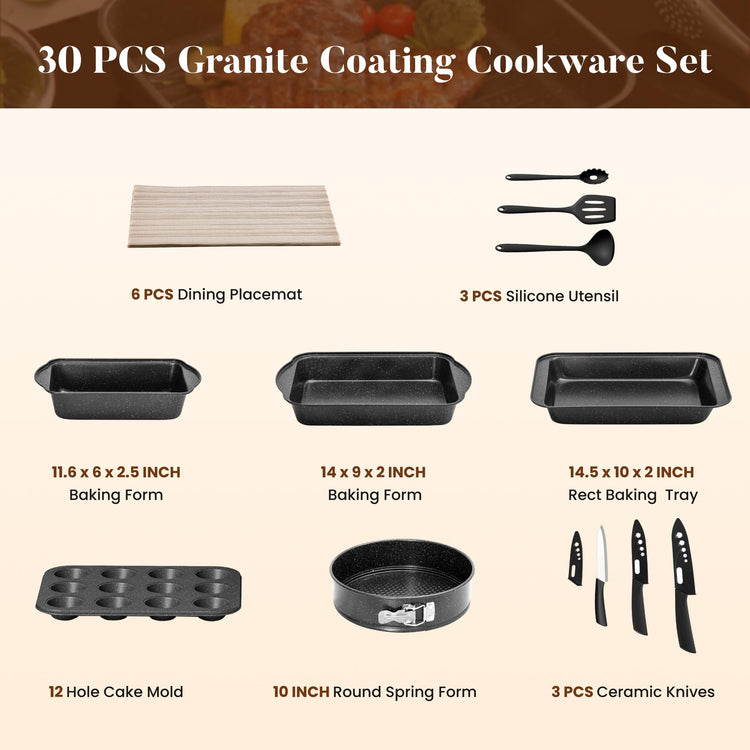 Induction Cookware & Bakeware Set