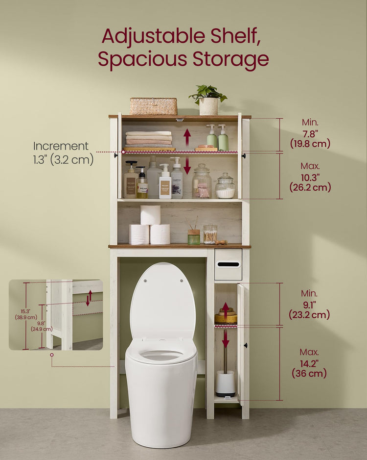 Over the Toilet Storage Cabinet