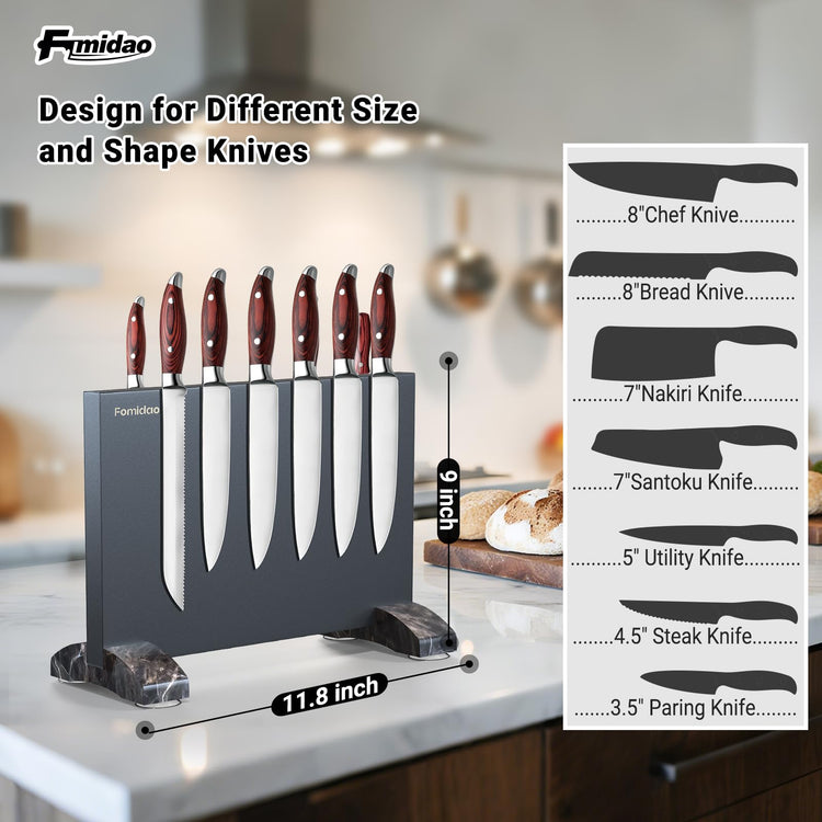 Magnetic Knife Holder Block