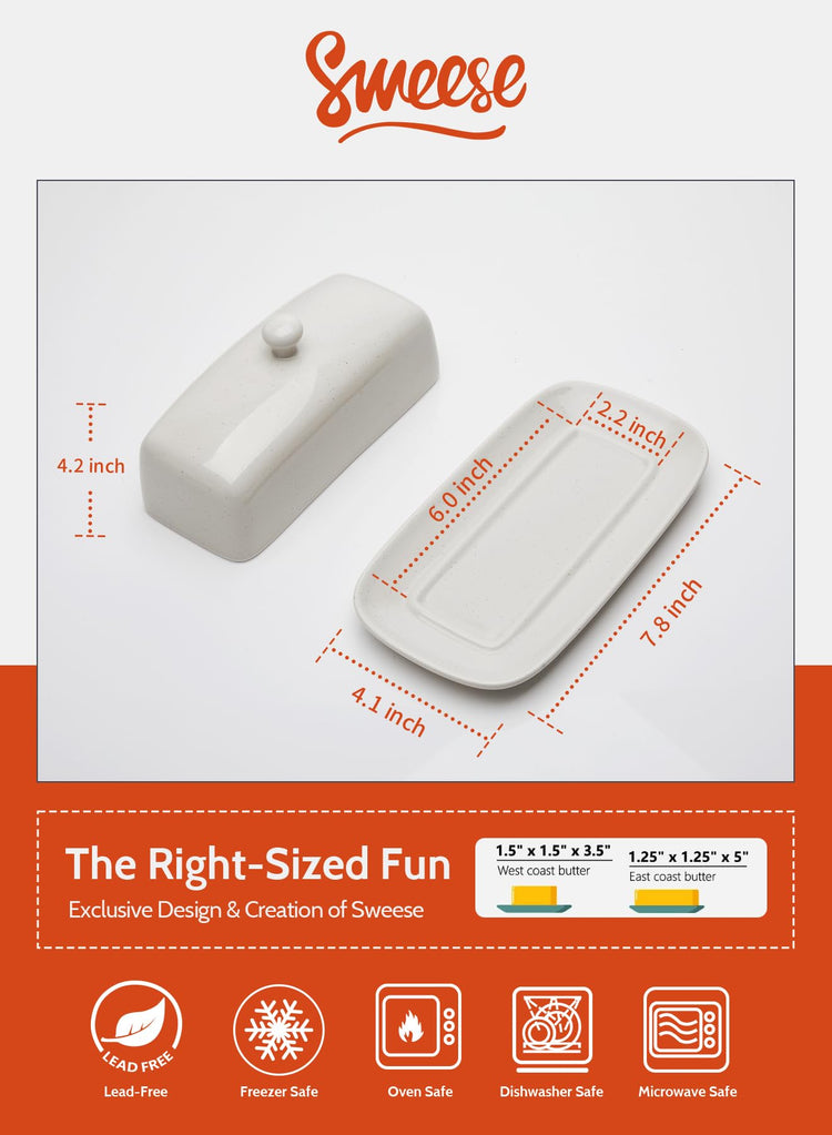 Butter Dish with Lid