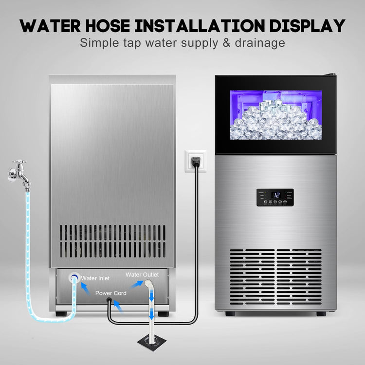 Commercial Ice Maker Machine 130LBS