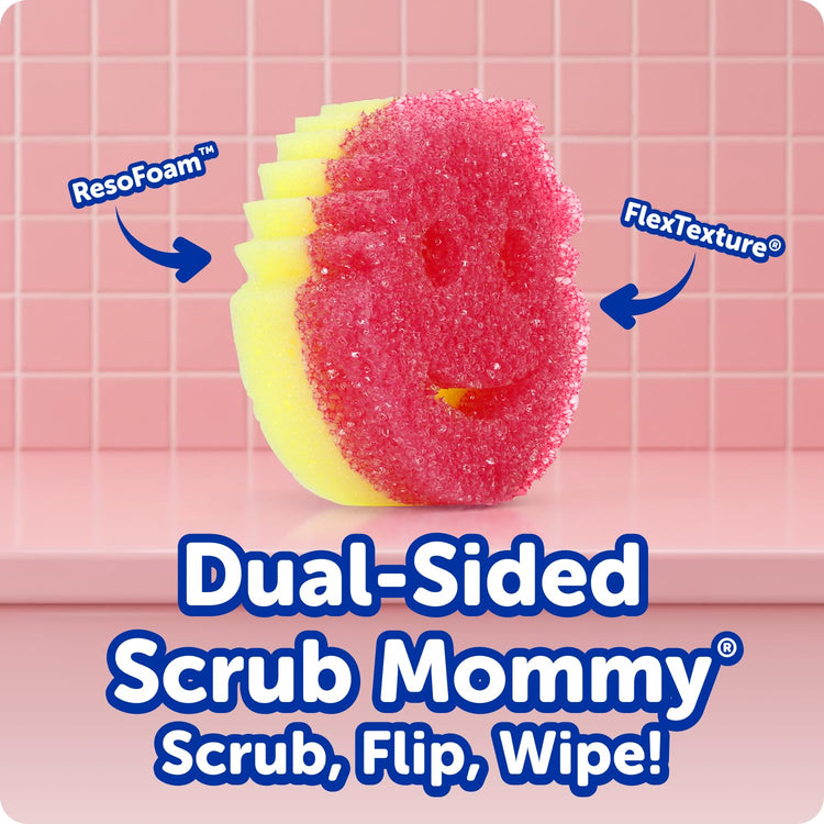 Scrub Mommy Kitchen Sponges for Dishes & Wiping Spills (9 Count)