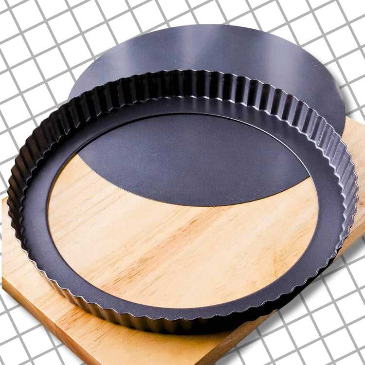 Tart Pan 9 Inch Removable Bottom