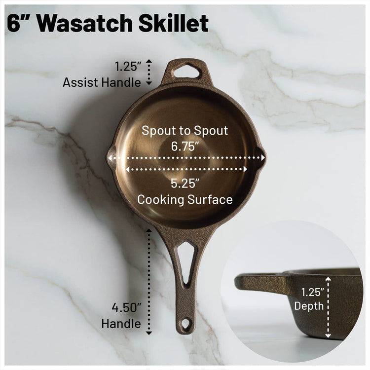 6 Inch Smooth Wasatch Pre
