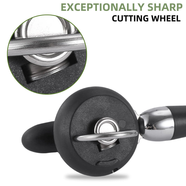 Can Opener Manual Tin Opener Stainless Steel Heavy Duty
