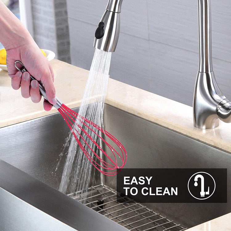 4 Pieces Silicone Whisks Set