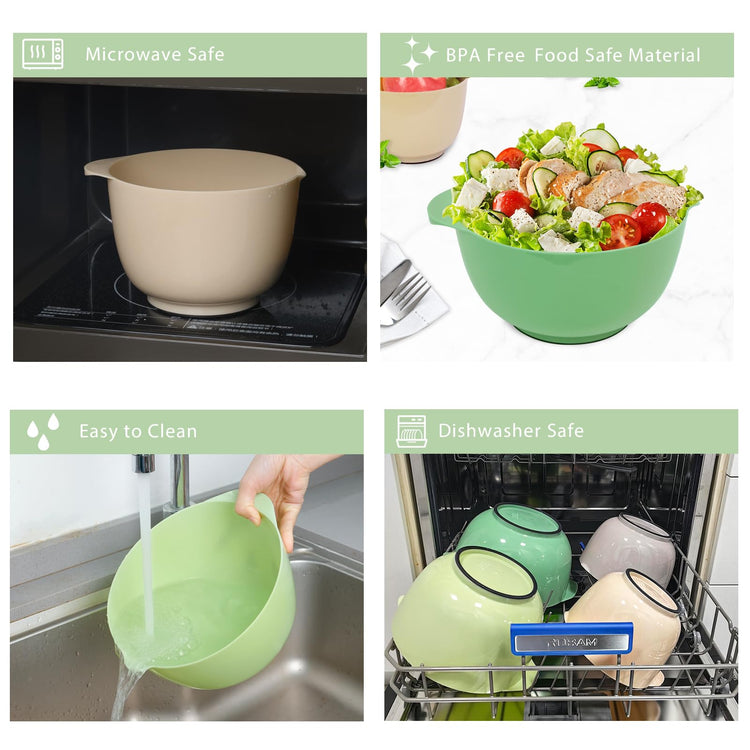 Classic Mixing Bowls Set of 4