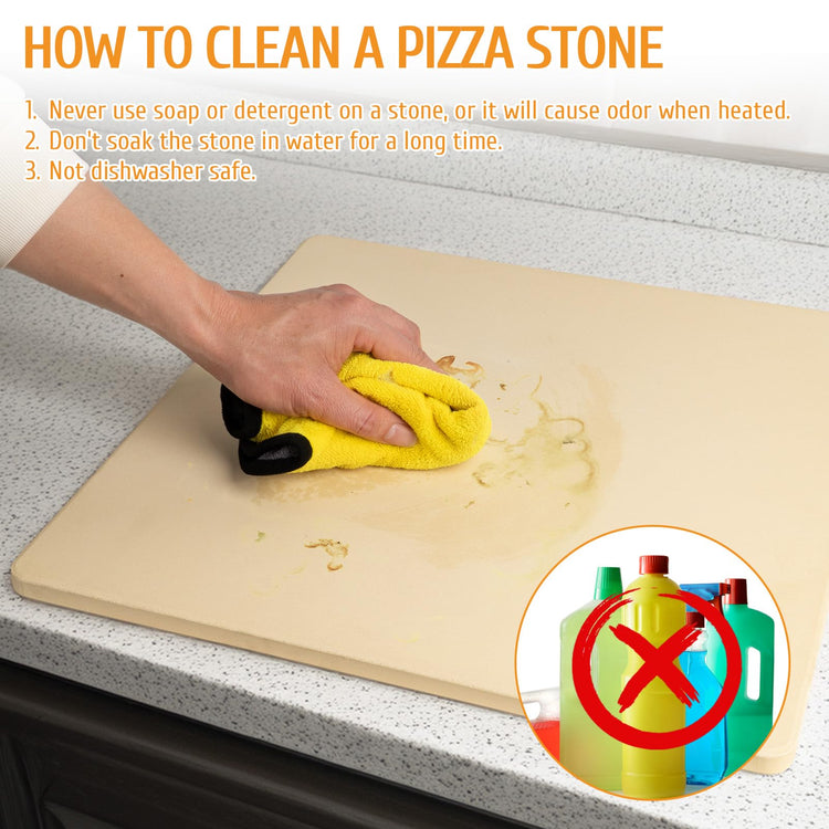 Extra Large Pizza Stone 22" x 14"