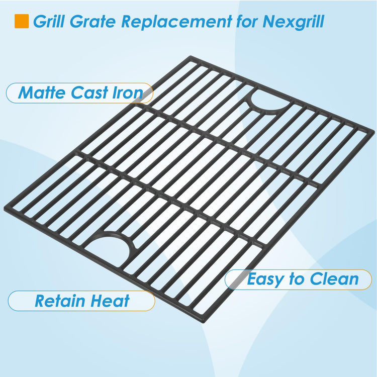 17" Cooking Grates and Griddle for Nexgrill Grill Parts 720