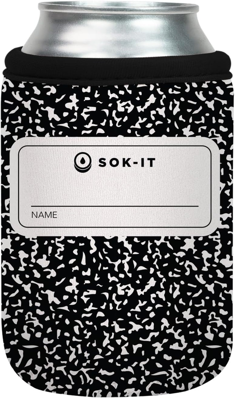 Sok It CanSok Sleeve for Beer & Soda Insulated Neoprene Cover (Compose Yourself, 12oz Can Sleeve)