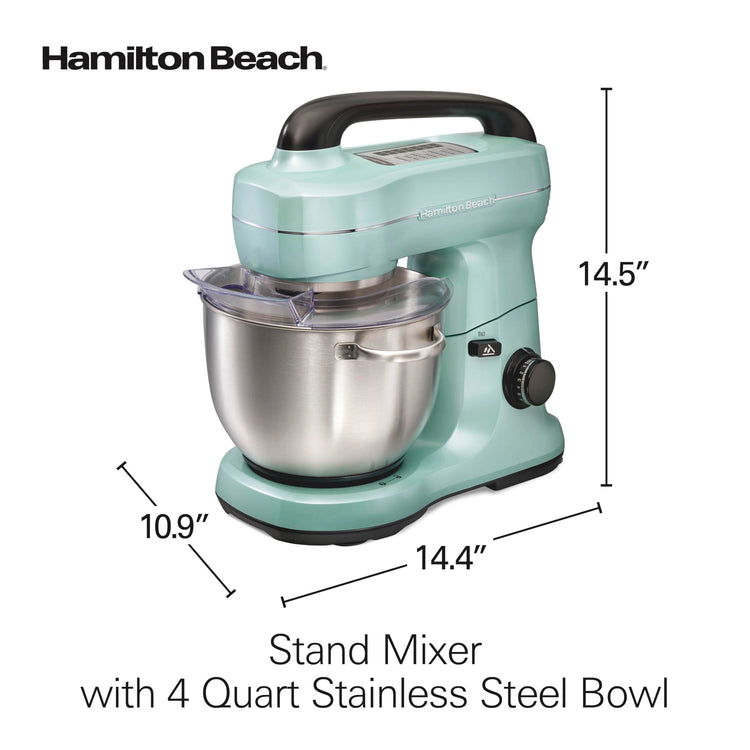 4 Qt Electric Stand Mixer With 7 Speeds