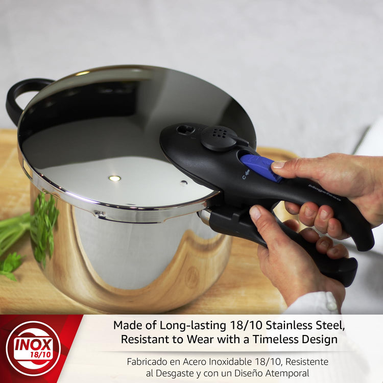 Favorit Six Stainless Steel Pressure Cooker Set