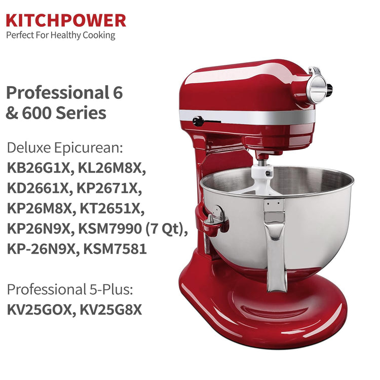 6 Quart Flex Edge Beater for KitchenAid Bowl