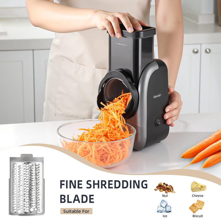 Electric Vegetable Slicer and Cheese Grater