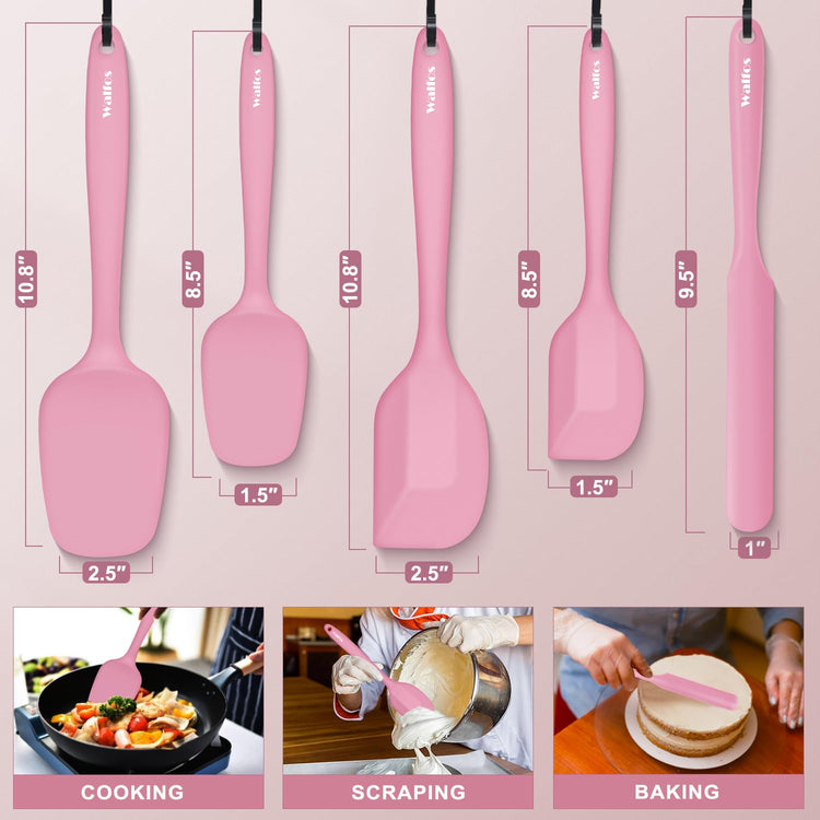 Silicone Spatula Set of 5 (5 Count)