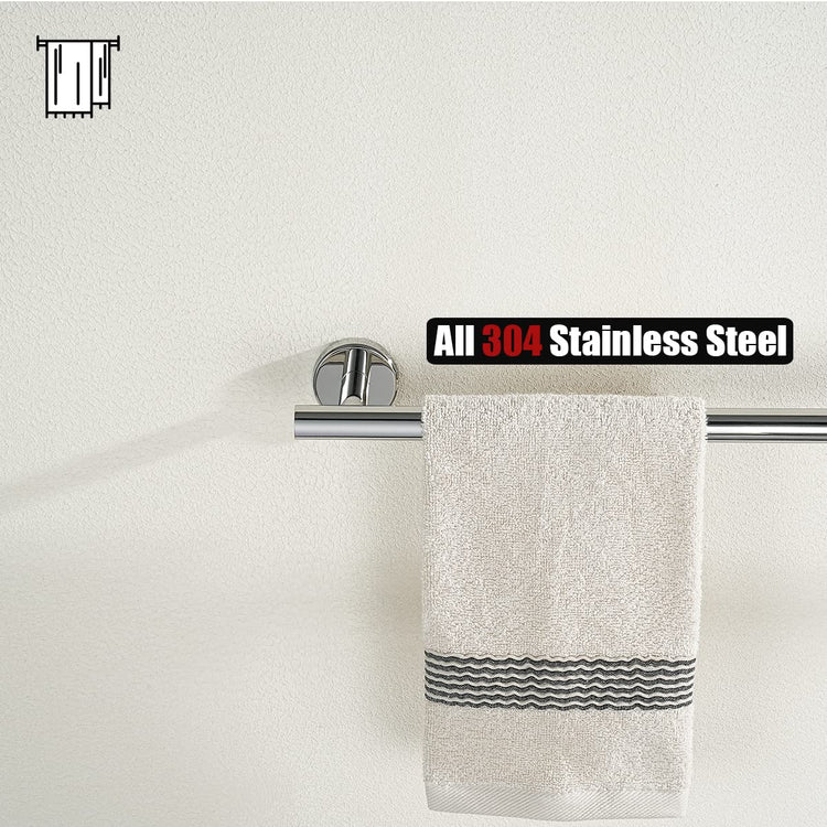 Chrome Bath Towel Bar