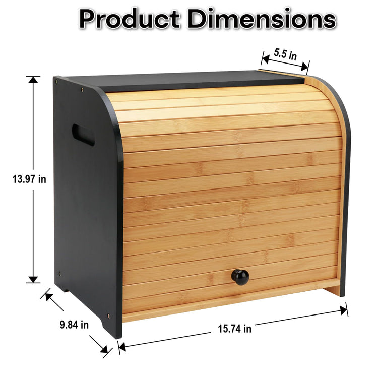 Bread Box for Kitchen Countertop