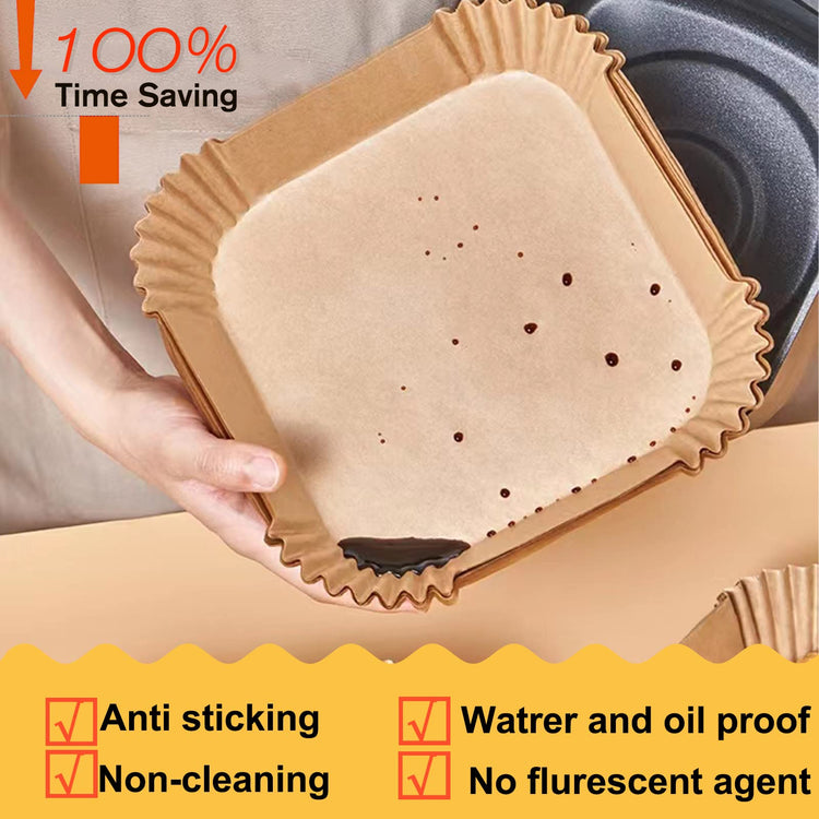 Air Fryer Liners Disposable 9 Inch (125 Count)