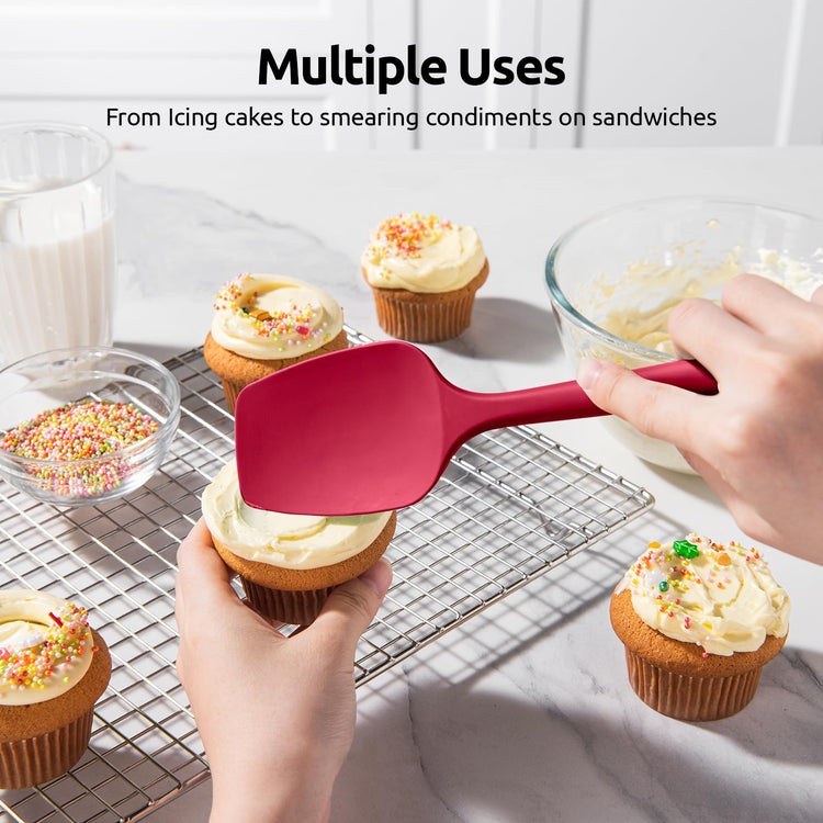 Silicone Spoon Spatula Set of 3 (3 Count)