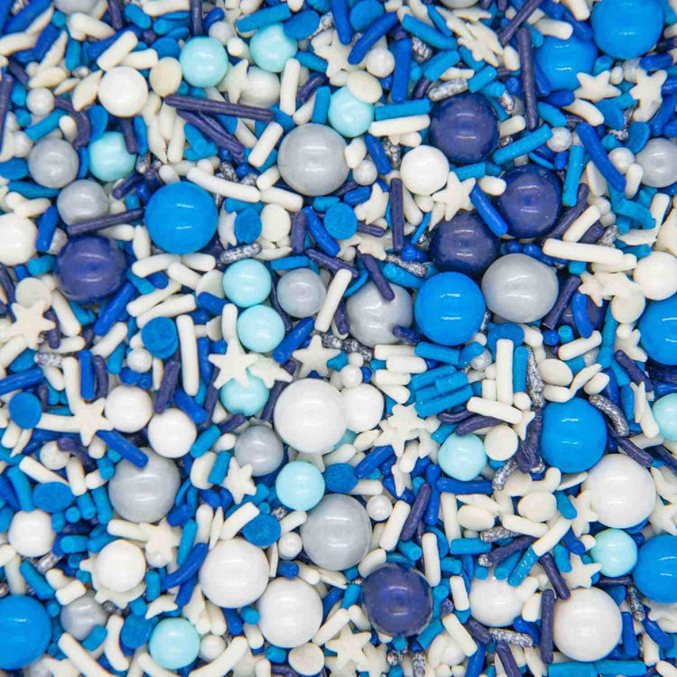 Blue Sprinkles for Cake Decorating and Baking (4 Ounce)