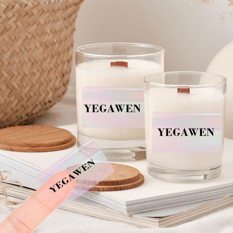 3x2 Inch Transparent Thermal Labels Stickers
