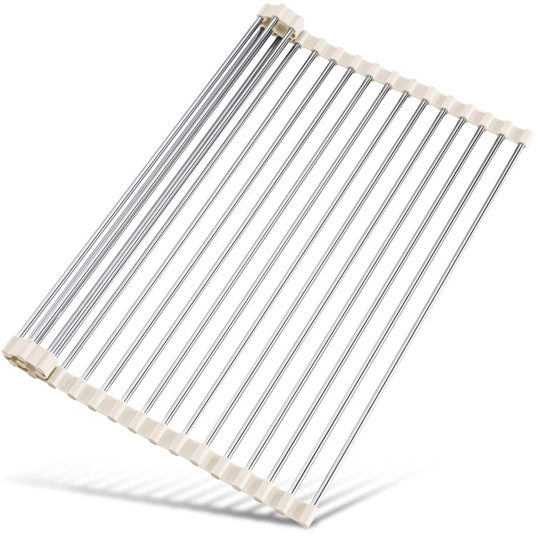 Roll Up Dish Drying Rack Over Sink