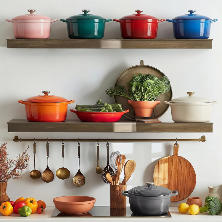 Enameled Cast Iron Dutch Oven