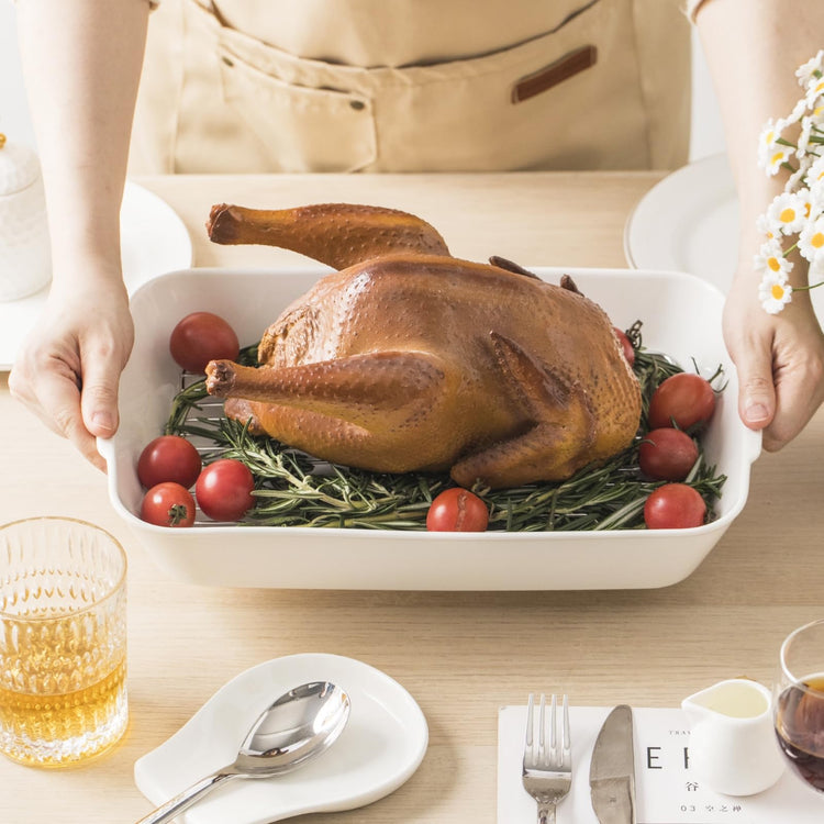 HOMBENE 1.2 QT Ceramic Baking Dish