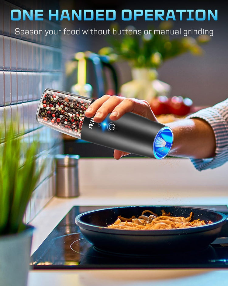 XinXu Rechargeable Pepper and Salt Grinder Set