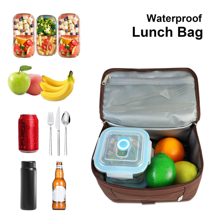 NOL Small Lunch Bag Mini Lunch Box Insulated Lunch Bag for Men