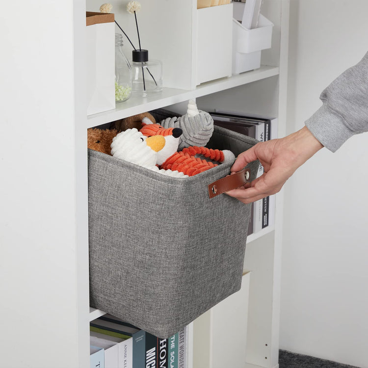 12 inch Cube Storage Bins (4 Count)