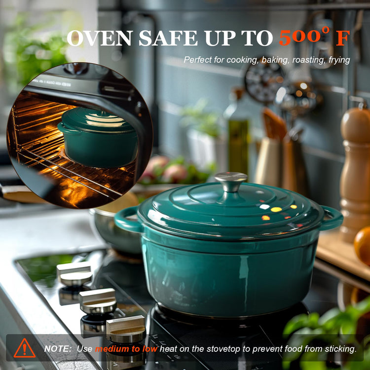Enameled Cast Iron Dutch Oven