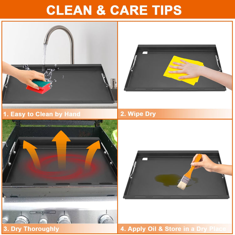 Full Size Griddle Insert for Weber Genesis 300 Series E