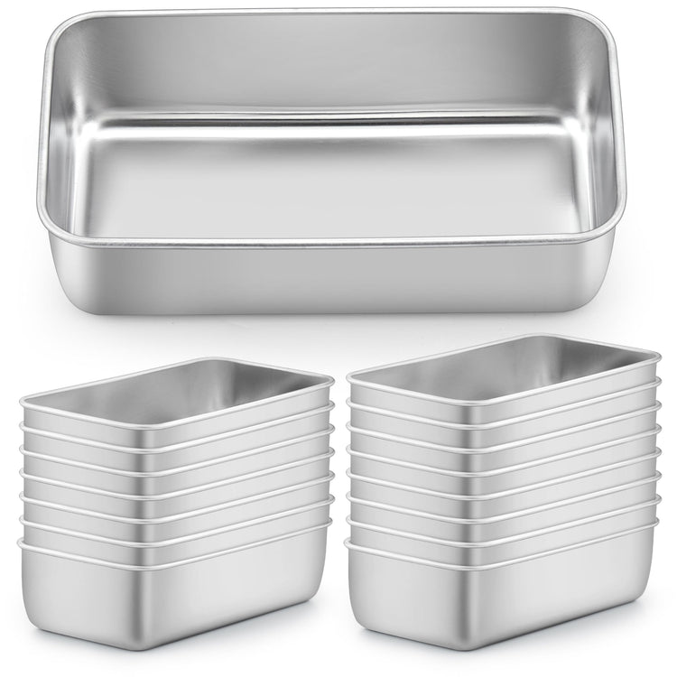 16 Pack 9x5Inch Loaf Pan for Bread Baking (5.62 Count)