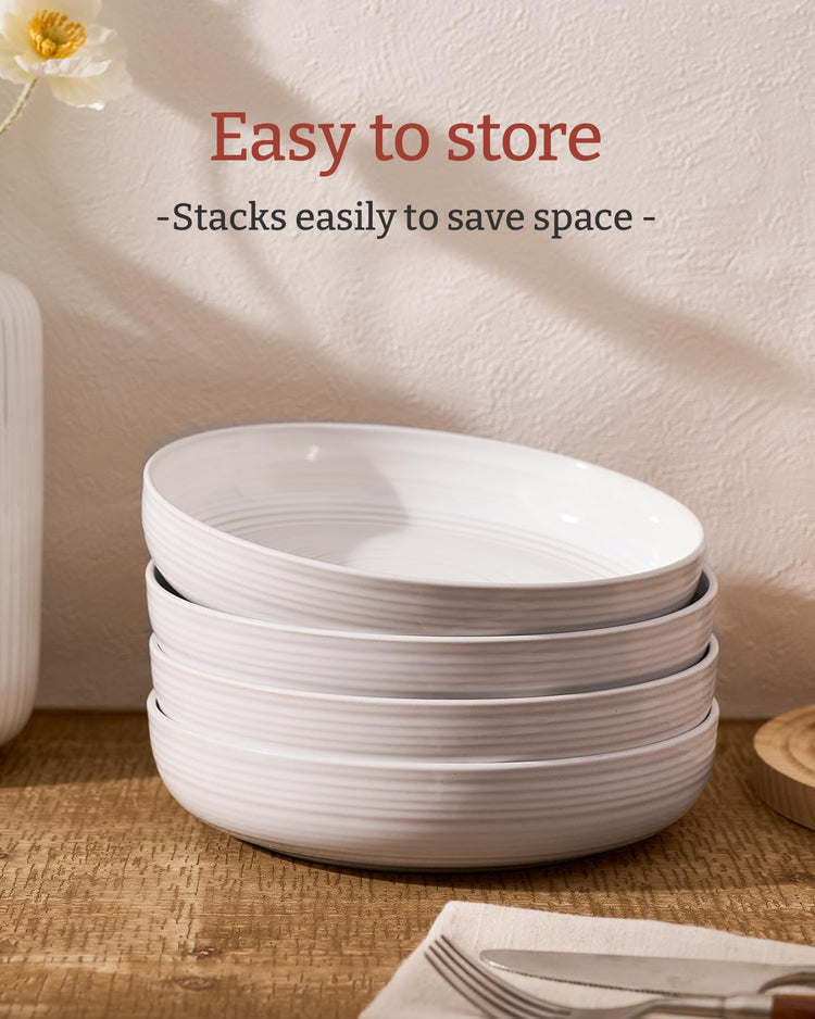 Milkyway 33 oz Pasta Bowls Set of 4 (4 Count)
